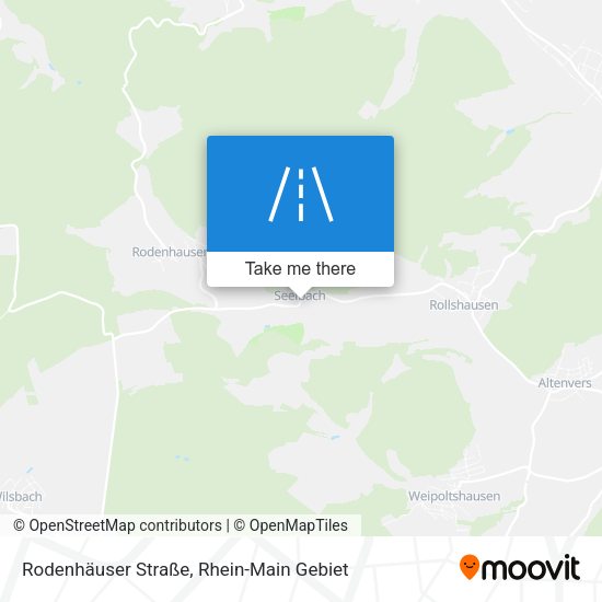 Rodenhäuser Straße map