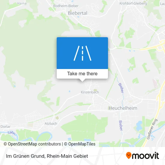 Im Grünen Grund map
