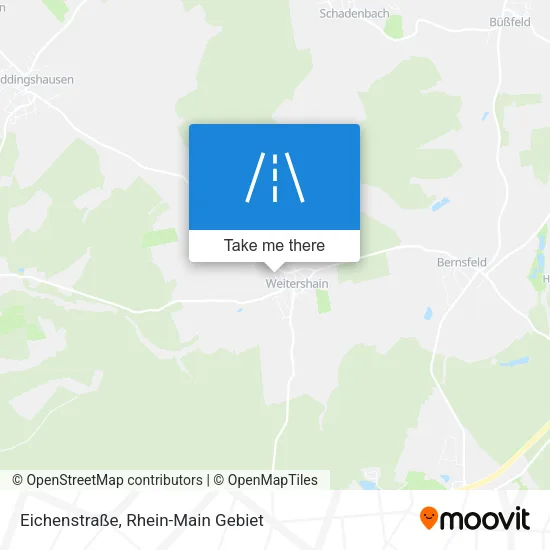 Карта Eichenstraße