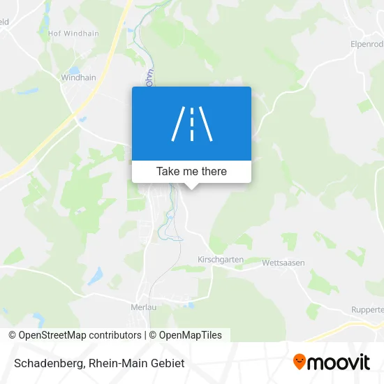 Карта Schadenberg