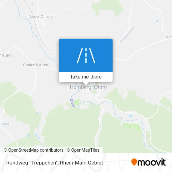 Карта Rundweg "Treppchen"