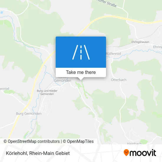 Карта Körlehohl