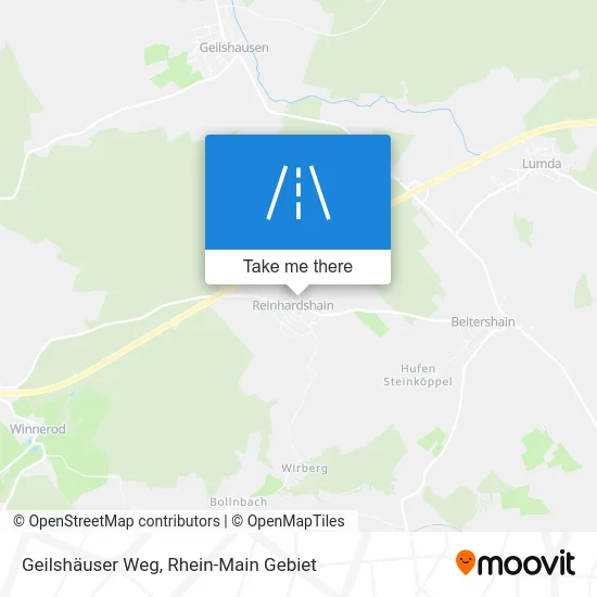 Карта Geilshäuser Weg