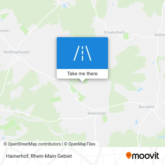 Hainerhof map