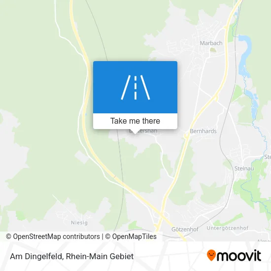 Карта Am Dingelfeld