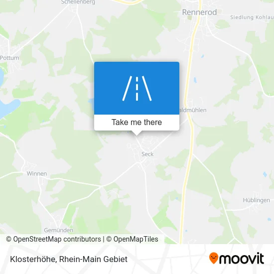 Карта Klosterhöhe