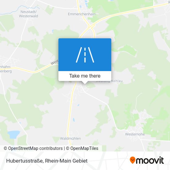 Hubertusstraße map