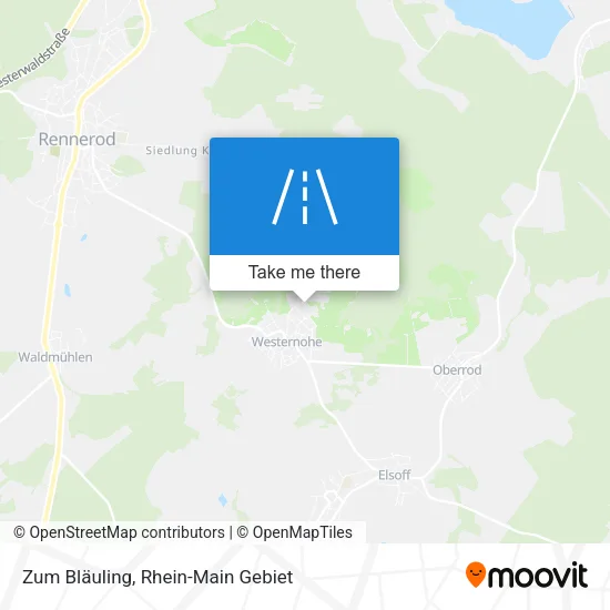 Карта Zum Bläuling