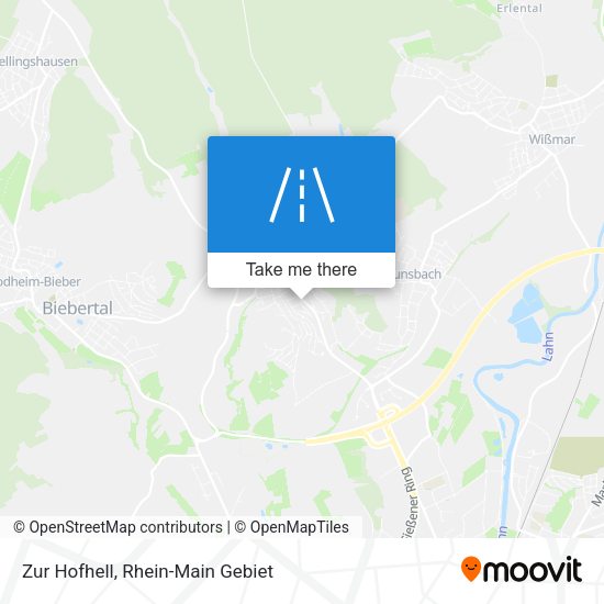 Карта Zur Hofhell