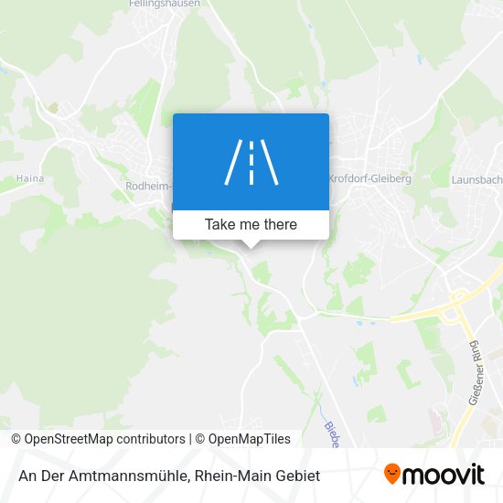 An Der Amtmannsmühle map
