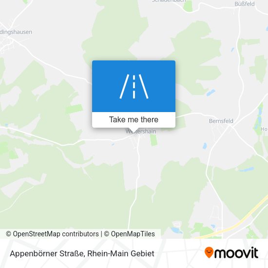 Appenbörner Straße map