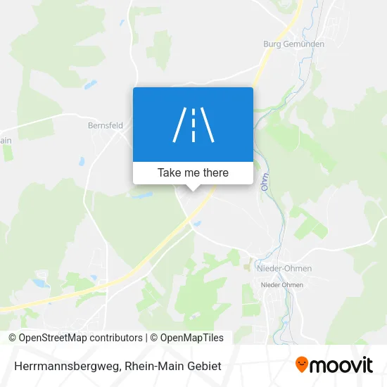 Карта Herrmannsbergweg