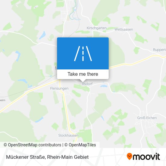 Mückener Straße map