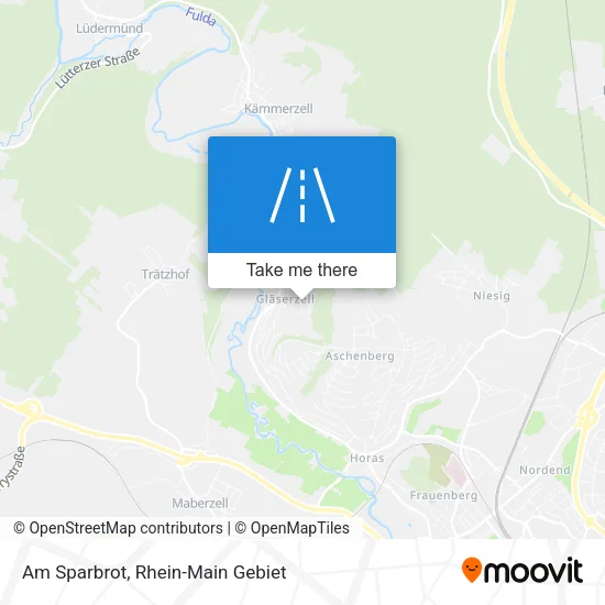 Карта Am Sparbrot