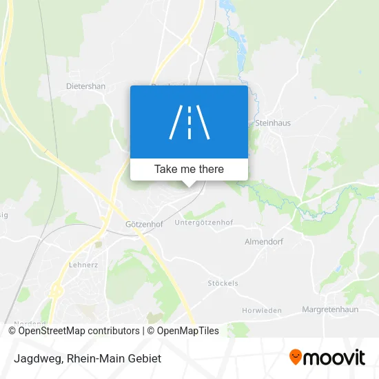 Карта Jagdweg