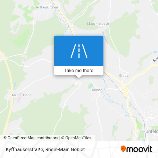 Kyffhäuserstraße map