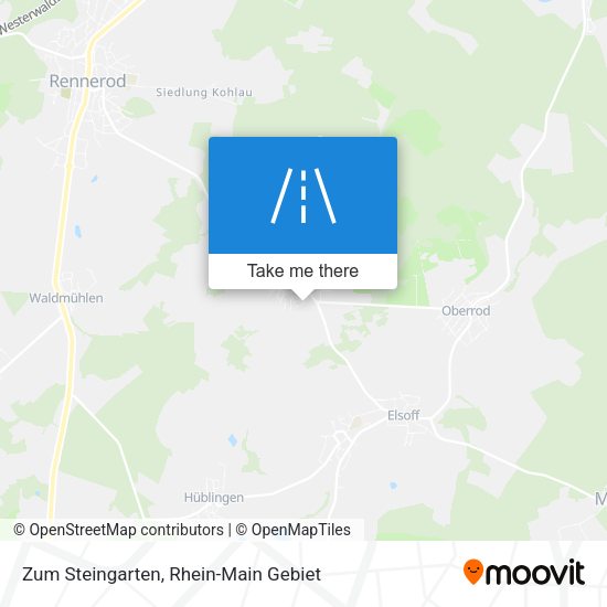 Zum Steingarten map