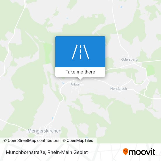 Münchbornstraße map
