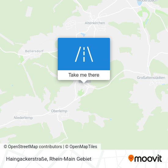 Карта Haingackerstraße
