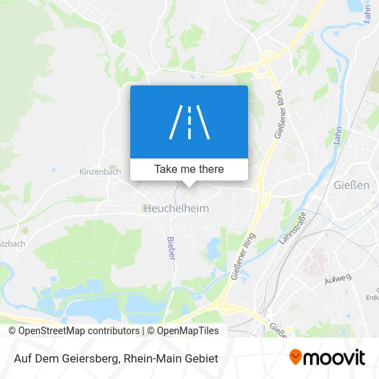 Карта Auf Dem Geiersberg