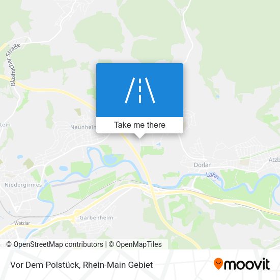 Карта Vor Dem Polstück