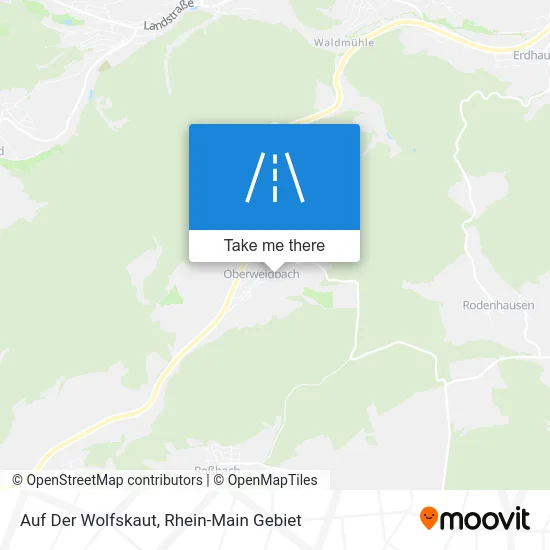 Карта Auf Der Wolfskaut