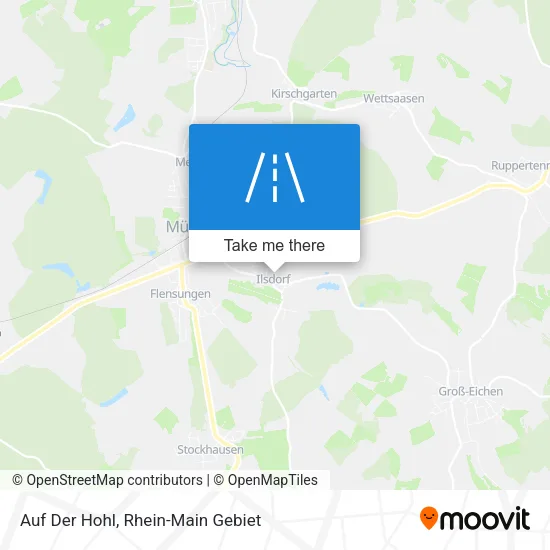 Карта Auf Der Hohl