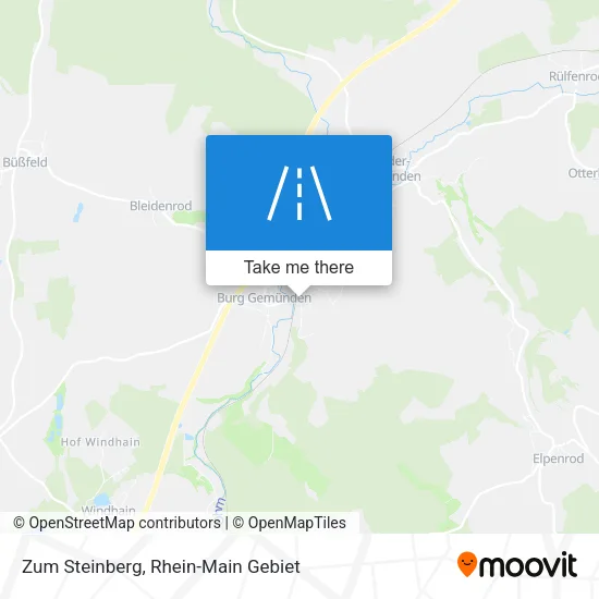 Карта Zum Steinberg