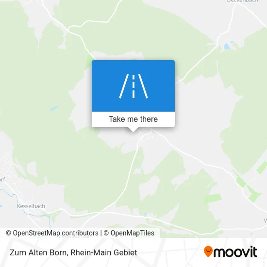 Карта Zum Alten Born