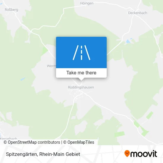 Карта Spitzengärten