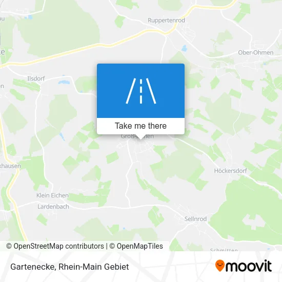 Карта Gartenecke
