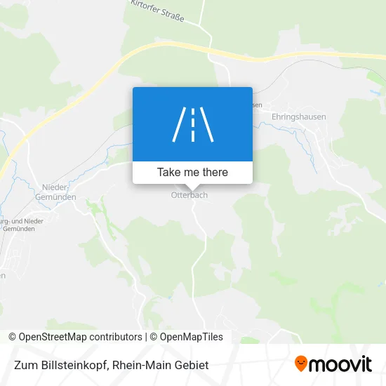 Карта Zum Billsteinkopf
