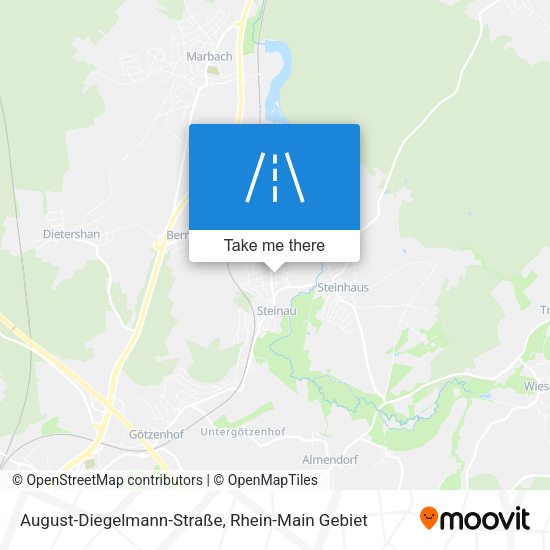 August-Diegelmann-Straße map