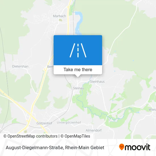 Карта August-Diegelmann-Straße