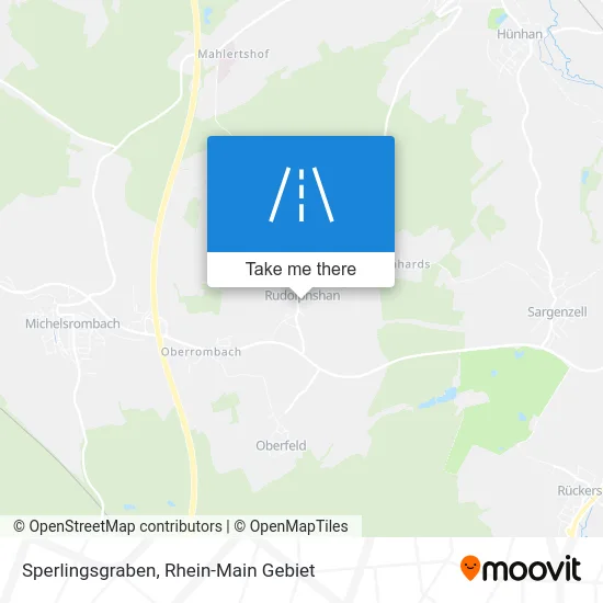 Карта Sperlingsgraben