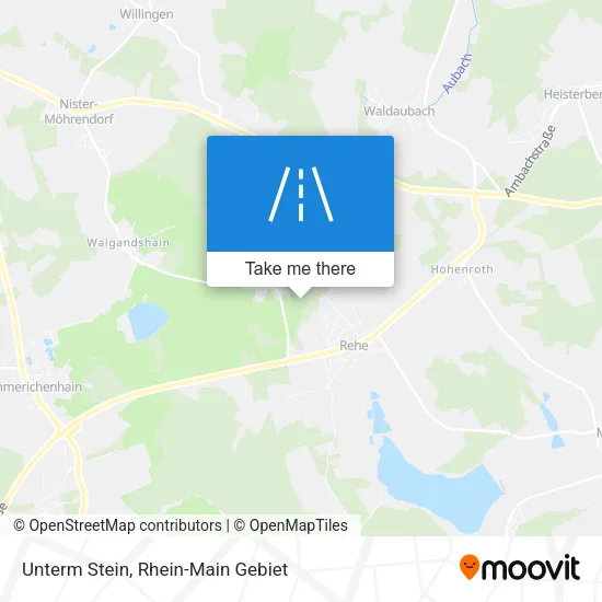 Карта Unterm Stein