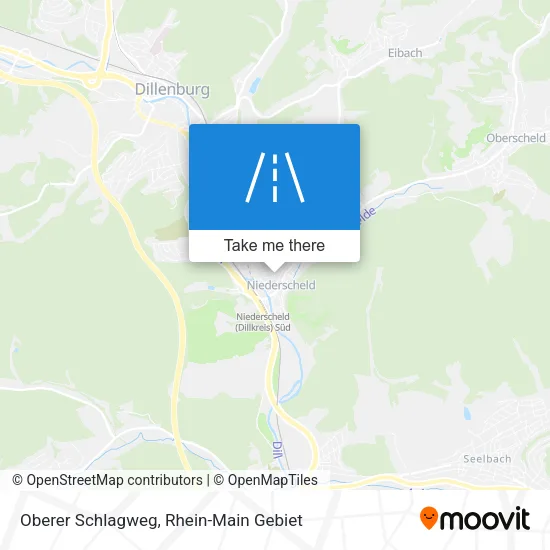 Карта Oberer Schlagweg
