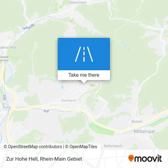 Карта Zur Hohe Hell