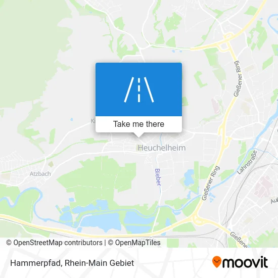 Карта Hammerpfad