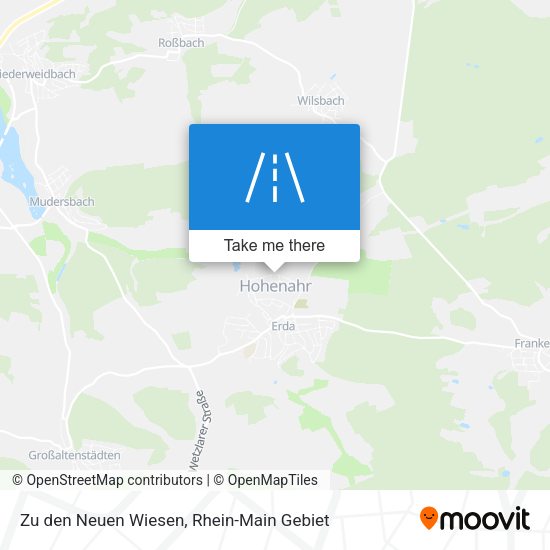 Zu den Neuen Wiesen map