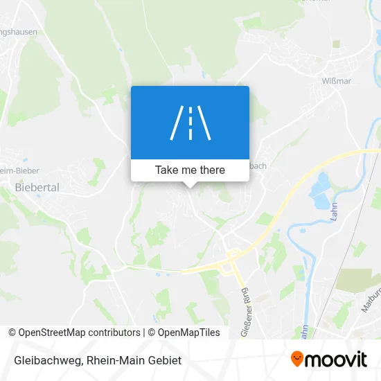 Gleibachweg map