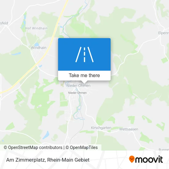 Карта Am Zimmerplatz