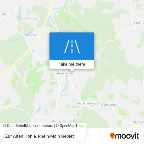 Zur Alten Hohle map