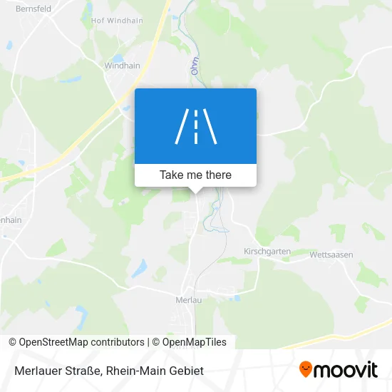 Карта Merlauer Straße