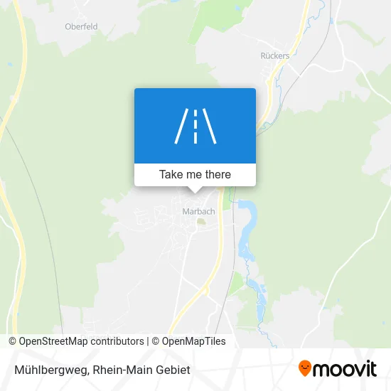 Карта Mühlbergweg