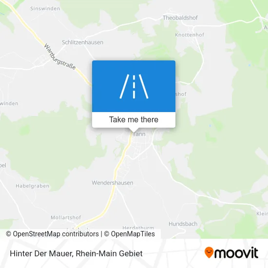 Карта Hinter Der Mauer