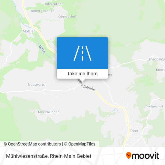 Mühlwiesenstraße map