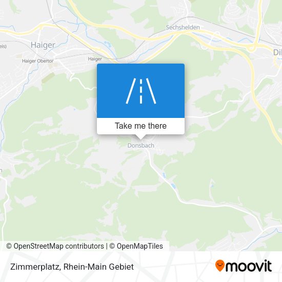 Карта Zimmerplatz