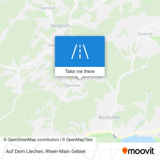 Карта Auf Dem Liechen