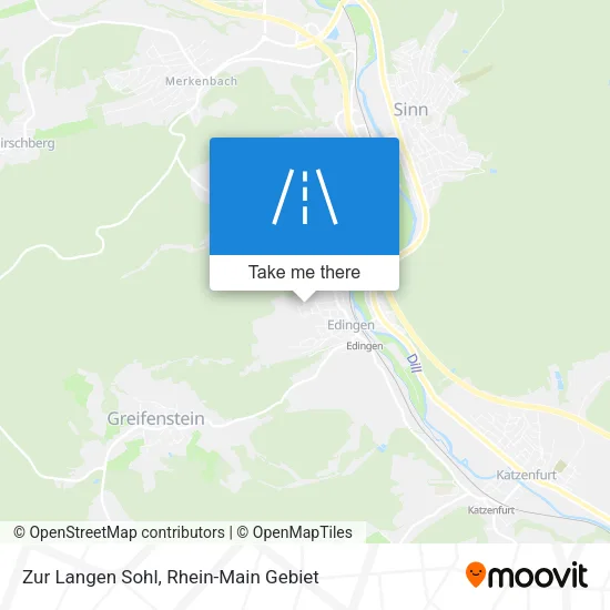 Карта Zur Langen Sohl